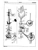 TRANSMISSION Diagram and Parts List for W20FN4C  Magic Chef Washer