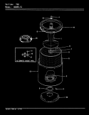 TUB (REV. E - H) Diagram and Parts List for W20HY3C  Magic Chef Washer
