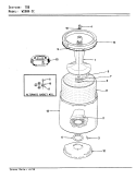 TUB (REV. A - D) Diagram and Parts List for W20HY3C  Magic Chef Washer