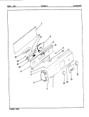 CONTROL PANEL Diagram and Parts List for YG20HA5  Magic Chef Dryer