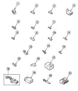 Terminals Diagram and Parts List for SDG109WF99L6  Speed Queen Dryer