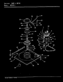 BASE & DRIVE (REV. A - D) Diagram and Parts List for W20JY1  Magic Chef Washer