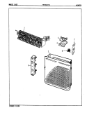 HEATER (REV. A - D) Diagram and Parts List for YE26HN2  Magic Chef Dryer
