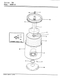 TUB (W26HN2K) (REV. E) Diagram and Parts List for W26HY2K  Magic Chef Washer