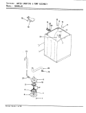 WATER CARRY & PUMP (W26HN2KK) (REV. E) Diagram and Parts List for W26HY2K  Magic Chef Washer