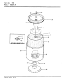 TUB (REV. A - D) Diagram and Parts List for W26HY2K  Magic Chef Washer
