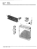 HEATER Diagram and Parts List for YE14JA1  Magic Chef Dryer