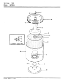 TUB (REV. A - D) Diagram and Parts List for W25HN2  Magic Chef Washer