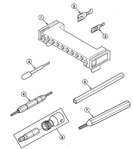 Tools Diagram and Parts List for SSE307WF1500  Speed Queen Dryer