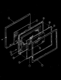 Part Location Diagram of 02220114 Whirlpool GLASS, DOOR