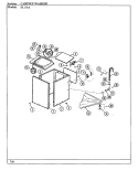 Part Location Diagram of 01500167 Maytag BUTTON TRAP