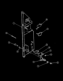 INTERLOCK SWITCH ASSEMBLY Diagram and Parts List for M41E-9P  Magic Chef Microwave Oven Combo