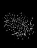 BASE & CAVITY PARTS Diagram and Parts List for M5E-1C  Magic Chef Microwave