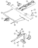CONTROL SYSTEM Diagram and Parts List for CRPA200AXL  Admiral Range