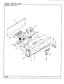 Part Location Diagram of 35-2837 Whirlpool SWITCH P.B. 8POS