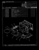 TURNTABLE Diagram and Parts List for M16FN-10B  Magic Chef Microwave