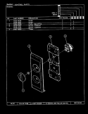 CONTROL PANEL Diagram and Parts List for M5HW-1  Magic Chef Microwave