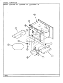 TURNTABLE Diagram and Parts List for DMN46HW-14T  Norge Microwave