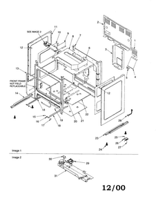 Part Location Diagram of RP2310060 Whirlpool Mnl,pts-gas range