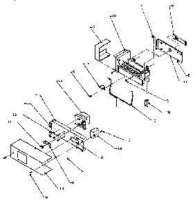 Ice Maker Diagram and Parts List for SPD25AW-P1162435WW  Amana Refrigerator