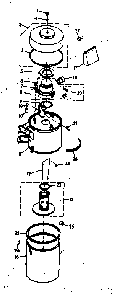 Vacuum Cleaner Parts Diagram and Parts List for 11640510  Kenmore Central Vacuum
