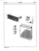 HEATER (REV. A - D) Diagram and Parts List for YE20HA3C  Magic Chef Dryer