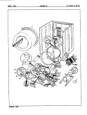CYLINDER & DRIVE (REV. A - D) Diagram and Parts List for YG20HA2C  Magic Chef Dryer