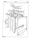 EXTERIOR (REV. A) Diagram and Parts List for W26FN2  Magic Chef Washer