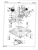 BASE & DRIVE (REV. A) Diagram and Parts List for W26FY2  Magic Chef Washer