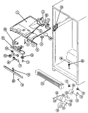 Part Location Diagram of 70287-8 Whirlpool Grille & Kickplate