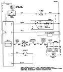 WIRING INFORMATION (YG209KV) Diagram and Parts List for YG209KV  Magic Chef Dryer