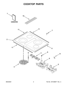 Part Location Diagram of W11439180 Whirlpool INSTRUCTIONS, INSTALLATION