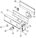 Part Location Diagram of 53-0279 Whirlpool TRIM, END CAP (RT) **NLA*