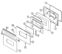 Part Location Diagram of 7101P324-60 Whirlpool SCREW