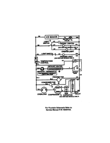 Wiring Information Diagram and Parts List for JSD2574ARA  Jenn-Air Refrigerator