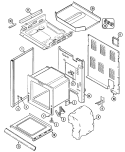 Part Location Diagram of 3414F066-51 Whirlpool TUBING- CO