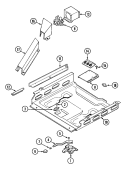 Part Location Diagram of 3604F173-51 Whirlpool SHIELD, HEAT (LT)