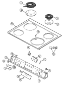 Part Location Diagram of 5195D103-60 Whirlpool HARNESS NLA