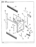 BODY Diagram and Parts List for 59FN-5TVWM  Magic Chef Microwave Oven Combo