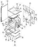 Part Location Diagram of 4020F002-80 Whirlpool PEDESTAL, SIDE