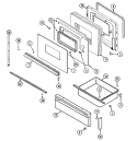 Part Location Diagram of 7103P136-60 Whirlpool NUT- SNAP