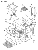 Part Location Diagram of 3601F157-80 Whirlpool BAFFLE