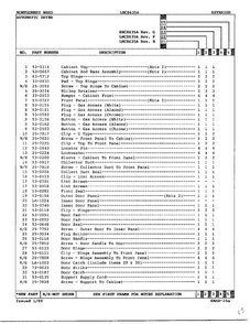 Exterior Page 4 Diagram and Parts List for 8635A  Norge Dryer
