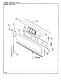 CONTROL PANEL (WITH TX) Diagram and Parts List for 59GN-5TVW  Magic Chef Range