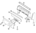 CONTROL PANEL Diagram and Parts List for 3167XTA-X  Magic Chef Range