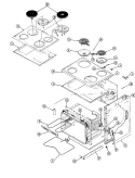 Part Location Diagram of 3802F010-80 Whirlpool BRACE, BACK-RIGHT