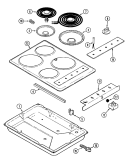 Part Location Diagram of Y0051573 Whirlpool DISCONTINUED