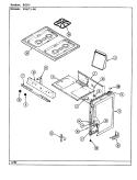 BODY Diagram and Parts List for 31MN-5KLX  Magic Chef Range