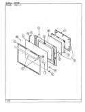 Part Location Diagram of 7002P118-60 Whirlpool INSULATION, DOOR