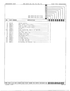Fresh Food Compartment Page 3 Diagram and Parts List for 20872A  Admiral Refrigerator